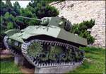 Amerikanischer Panzer Stuart V M5A1., Milit�rmuseum Belgrad Serbien, aufgenommen 2026.05.20
