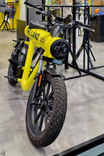 Das Pocket Rocket Elektrobike war Teil der Ausstellung auf der Hannovermesse.