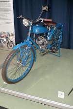 Das Mobilia Automuseo besitzt eine große Sammlung von altertümlichen Mopeds und Fahrrädern.
Kangasala, Finnland, 14.4.2013