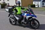 BMW 2000 GS Motorrad ,war bei der Skoda Tour de Luxemburg mit im Einsatz.