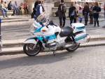 BMW als polizeiliches Fortbewegungsmittel, Rom im Oktober 2010 