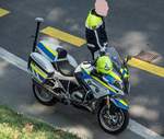 BMW Motorrad der slowenischen Polizei in Koper (SLO) am 21.08.2018.