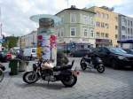 Harley-Davidson; am Stelzhamerplatz in Ried; 150904