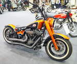 Harley Davidson FXST. Bj. 1999. 1340ccm. Foto: Berliner Motorrad Tage, BMT, 08.02.2019