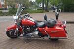 =Harley Davidson steht im Mai 2021 in Hünfeld