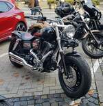 =Harley Davidson steht im Oktober 2022 in Cochem