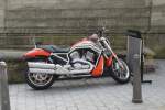 Am 23.07.2009 sah ich diese Harley Davidson in Quimper in der Bretagne.