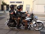 Harley Davidson, trifft anlässlich der Charity Tour 2013 beim Zwischenstopp Ried i.I. ein; 130814