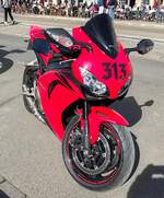 =Honda CBR 1000 steht im April 2026 in Erfurt