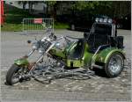 Am 03.05.2008 war dieser Trike in Kautenbach auf einem Parkplatz abgestellt.