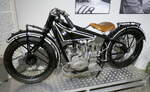 BMW R47, Baujahr 1927, 2-Zyl.Boxermotor, 4-Takt, 494ccm, 18PS, Vmax.110Km/h, Fahrzeugmuseum Suhl, April 2025