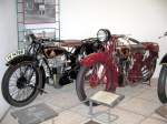 Aus den Jahren 1925 und 1928 stammen dieses Motorräder aus den Dresdener Diamantwerken, Augustusburg 01.07.06