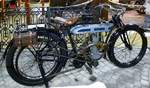 Douglas, englisches Oldtimermotorrad aus den 1920er Jahren, Auto+Traktormuseum Gebhardsweiler, Aug.2013