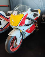 =Gilera, Bj. 1990, 500 ccm, gesehen im Museo Nicolis in Verona, 09-2025
