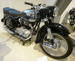 Horex Imperator, Baujahr 1955, Parallel-Zweizylindermotor mit 398ccm und 24PS, die Maschine aus Bad Homburg wurde zu einer Legende der Motorradgeschichte, NSU-Museum, Sept.2014