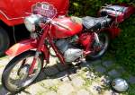 Moto Guzzi Stornello, das italienische Motorrad wurde von 1960-74 gebaut, Juli 2013