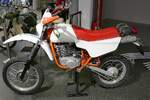 Melkus ME150, Enduro auf Basis der MZ ETZ 150, gebaut wurden sieben Maschinen von der Heinz Melkus KG in Dresden, 2-Takt, 150ccm, 12,5PS, Vmax.115Km/h, Fahrzeugmuseum Suhl, April 2025