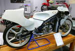 Simson RS125, Straßenrennsportmaschine, Baujahr 1989, 125ccm, 2-Takt, 48 PS, 6-Gang, Prototyp, keine Serienfertigung, Fahrzeugmuseum Suhl, April 2025