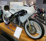 Simson RS125, Straßenrennsportmaschine, Baujahr 1989, Prototyp, keine Serienfertigung, Fahrzeugmuseum Suhl, April 2025