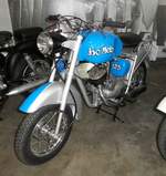 =ISO Moto 125 Grand Tourismo, 125 ccm, 6,7 PS, Bauzeit 1952 - 1959, präsentiert im Deutschen Automobilmuseum Fichtelberg im Juli 2018.