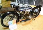 Douglas 3 1/2, englisches Motorrad von 1924, 350ccm, 3,5PS, Vmax.70Km/h, Technikmuseum Bistra/Slowenien, Juni 2016