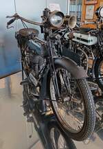 =Triumph H, Bj. 1923, 550 ccm, gesehen im Museo Nicolis in Verona, 09-2025