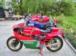 Ducati 900SS Mike Hailwood Replica Bj.1984 im Vordergrund  12.05.2010  
