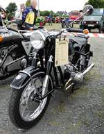 =BMW R 50, Bj. 1957, 498 ccm, 26 PS, gesehen bei den Motorrad-Oldtimer-Freunden Kiebitzgrund im Juni 2018