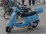 Vespa Motorroller, aufgenommen in Hamburg am 17.09.2013.