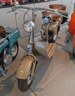 =Innocenti Lambretta C, Bj. 1950, 125 ccm, ausgestellt im Museo Nicolis in Verona, 09-2025