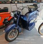 =Iso Isocooter, Bj. 1952, ausgestellt im Museo Nicolis in Verona, 09-2025