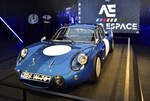 Alpine M65 von 1965, Ausgestellt in Le Mans im Besucherbereich der 24h, Aufnahme am 10.06.2025
