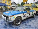 BMW 2002, ursprünglich gefahren von Achim Warmbold und John Davenport bei der Portugal-Rallye 1972 (Eifel Rallye Festival, 19.07.2019)
