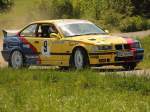 BMW M3 w�hrend der Rally in Sonnefeld WP 3 2011.