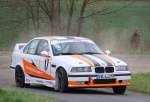 BMW M3 E36 bei WP1 der Rally Sonnefeld (AMC Hohe A�litz) am 20.04.2013. (Frank Schneider/ Heike Schneider/ 17)