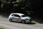 Fiat-Abarth Punto, fotografiert auf dem Rallye Sprint am 10.08.2014