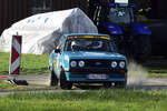 Ford Escort rs 2000, Franz Josef & Marco Heide, bei der Rallye Köln - Ahrweiler am 12.11.2022, bei Rodder