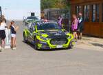 Hyundai I20 Ralley am 02.08.26 in Wittlich im Fahrerlager der ADAC Ralley Mittelrhein 