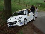 Opel Adam Ralley Version am 08.04.17 in Ulrichstein im Rahmen der ADAC Hessen Vogelsberg Ralley