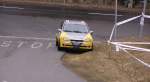 Opel Corsa, gesehen auf dem (Amateur) Rallye Sprint, bei Abaliget (11.03.2012).