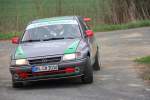 Opel Astra F 16V bei der Streckenbesichtigung der Rally Sonnefeld (AMC Hohe A�litz) am 20.04.2013. (Rene Christall/ Andreas Barth/ 42)