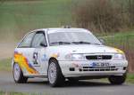 Opel Astra GSI 16V WP1 der Rally Sonnefeld (AMC Hohe A�litz) am 20.04.2013. (Sven Hochwimmer/ Gerhard Hochwimmer/ 52)