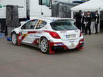 Peugeot 207 Ralley Version am 08.04.17 in Schlitz im Rahmen der ADAC Hessen Vogelsberg Ralley