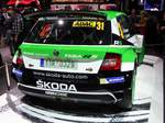 Skoda Fabia RS Ralley Version am 23.09.17 auf der IAA in Frankfurt am Main 
