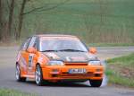 Suzuki Swift GTI 16V WP1 der Rally Sonnefeld (AMC Hohe A�litz) am 20.04.2013. (Patrick Pisani/ Katharina Schulz/ 68)