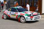 Toyota Celica Ralley am 02.08.26 in Wittlich im Fahrerlager der ADAC Ralley Mittelrhein 