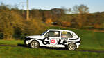 C9, VW Golf GTI 1(1979), Kierspel, Volker (D) /Behrend, Thomas (D), ADAC Rallye Köln-Ahrweiler. Demo am 8.11.2025, bei Reifferscheid in der Eifel