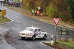 Volvo 122 S, auf teils noch glaten Asphalt, Volvo 122 S, Rally Köln - Ahrweiler 12.11.2016 