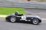 JAGUAR C-Type, Bj. 1953, Fahrer: FRIEDRICHS Rudiger (D), Bei der Woodcote Trophy & Stirling Moss Trophy [Motor Racing Legends] SPA SIX HOURS 19.September 2015
https://de.wikipedia.org/wiki/Jaguar_C-Type