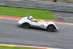 19 ELVA MkV, Bj1959, Fahrer: EMMERLING Ralf(D) & HOOPER Phil(GB). Bei der Woodcote Trophy & Stirling Moss Trophy [Motor Racing Legends] SPA SIX HOURS 19.September 2015 